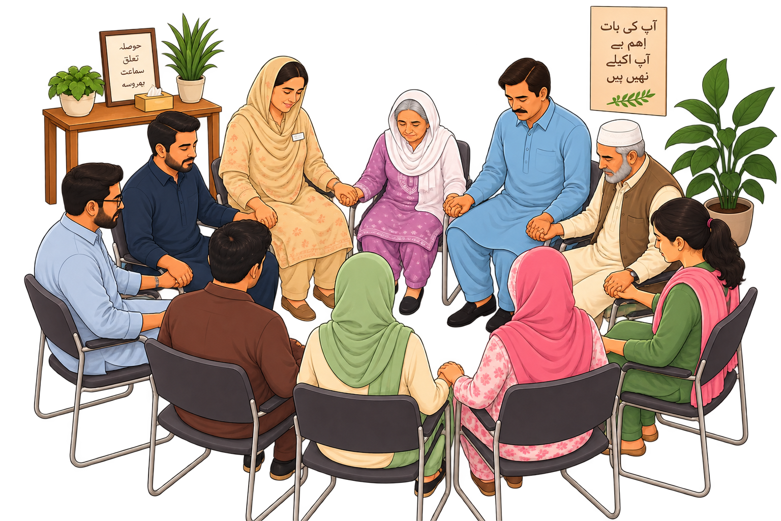 DR AIZAY RASHID TARIQ GROUP THERAPY